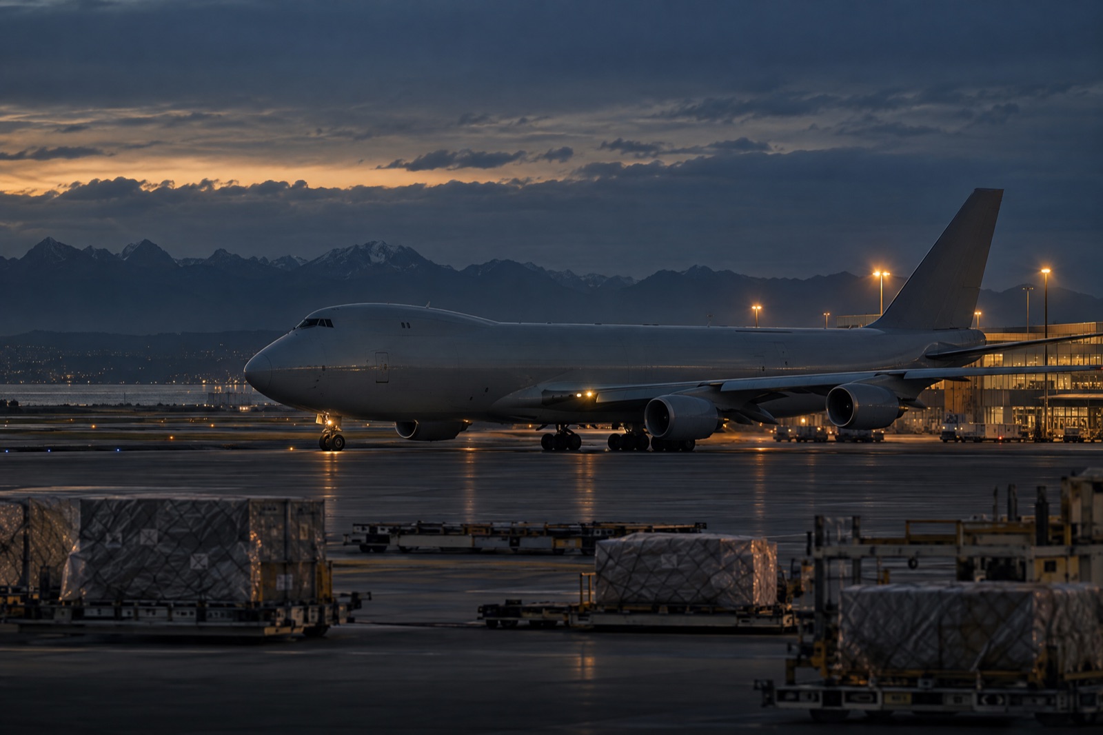 Editorial visual for Logistics & Air Express